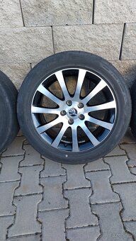Alu kola 5x112 r17 originál Škoda Yeti - 4