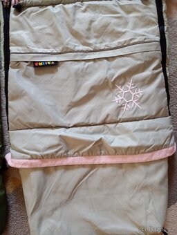 Zimní rostoucí fusak Emitex pro holčičku - 4