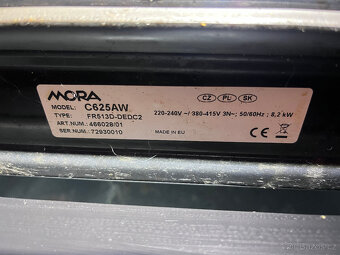 Sporák MORA se sklokeramickou deskou - 4