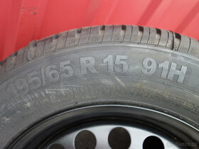 NOVÉ LETNÍ OBUTÍ 2XCIONTINENTAL+2XBRIDGESTONE 195/65 R15 91V - 4