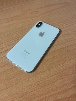 IPhone XS 64GB, bílý , s novou baterii 100% - 4