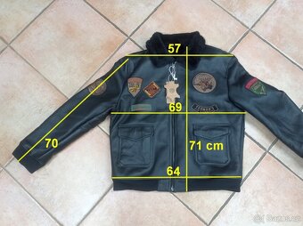 NOVÁ zimní bunda z ovčí kůže - 3XL - 4