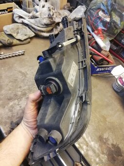 Mlhovky a mrizka nárazníku skoda superb 2 fl - 4