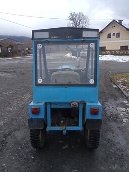 Prodám traktor domácí výroby 4×4,nafta. - 4
