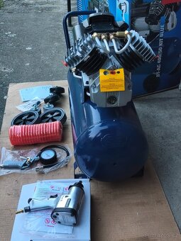 Prodám NEPOUŽITÝ 2-pístový kompresor Einhell BT-AC 400/50 +p - 4