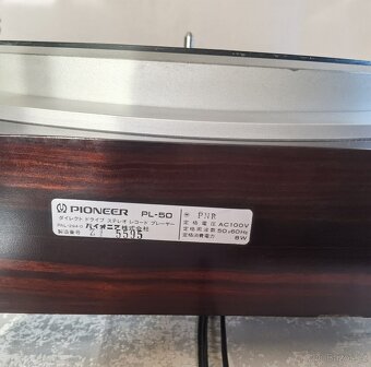 Gramofón Pioneer PL-50 - 4