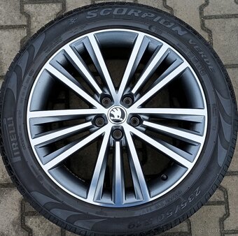 Disky originální Škoda Kodiaq 5x112 R19 Sirius - 4
