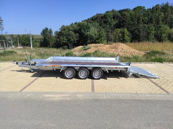 Temared Builder 3500/756kg, 395x180cm, 3x 1350kg, rampa - 4