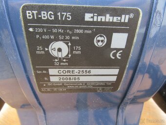 Nabízím dvoukotoučovou brusku Einhell. Plně funkční. Bez kry - 4