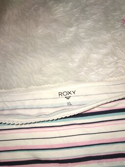 Nové dámské značkové kalhotky tanga Roxy vel XL pruhované - 4