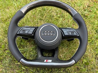 AUDI KARBON ŠPORTOVÝ ZKOSENY VOLANT - 4