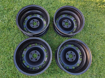 Disky-sada 6Jx15" 5x100 ET38 Škoda Rapid, Fabia 3 atd. - 4
