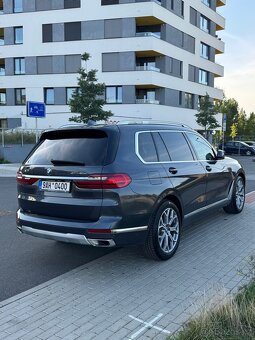 BMW X7 40d,2022,7míst,DPH,MAX výbava,TOP stav,tažné - 4