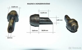 Razidla do kovu abeceda sada - vel. 6 mm - kalené (NOVÉ) ČR - 4