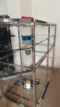 Vitrína regál NEREZ na potraviny - 4