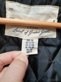 Dívčí zimní bunda zn. H&M vel. 158 - 4