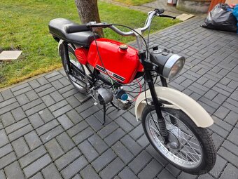 Jawa 23 mustang po GO, nový lak, plně funkční, bez TP - 4