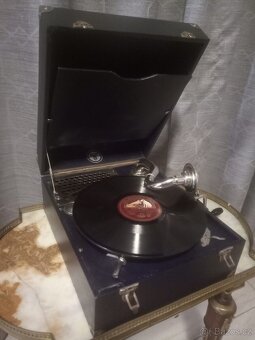 Kufříkový gramofon "Tempophon" - 4