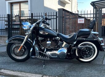 Harley - Davidson, grafitový Softail Deluxe 88´ inch. - 4