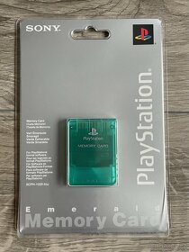 NOVÉ paměťové karty Playstation 1 - 4