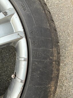 Letní pneu Kleber s disky 215/55/R 18 - 4