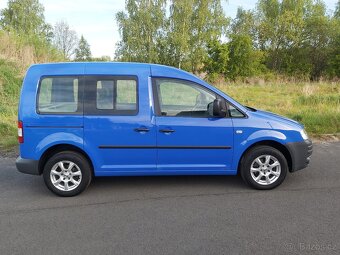 Volkswagen Caddy 1.9 TDi 77 kw BJB, 1.majitelka, velmi pěkný - 4