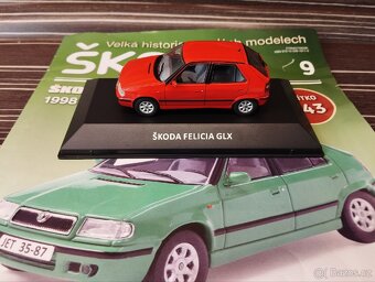 Škoda Felicia GLX 1:43 Deagostini - 4