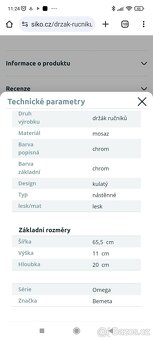 Sušák na ručníky do koupelny - 4