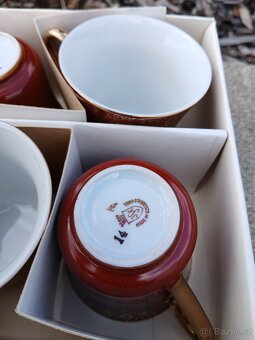 Karlovarský porcelán Stružná - kávový servis - 4