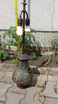 Stolní lampa Cloisonne - 4