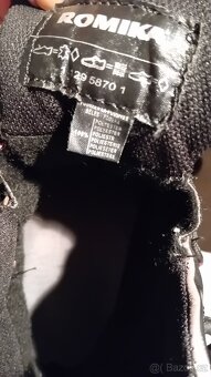 pohorky kožené nové vel. 39 zn. Vibram - 4