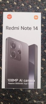 Redmi note 14 Black 8GB RAM 256GB ROM - 4