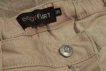 BonPrix BodyFlirt jeans dámské béžové džíny vel.38 - 4