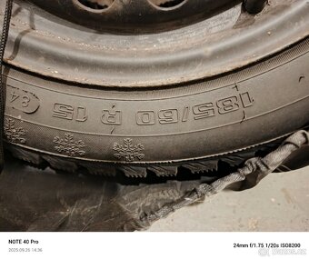 Pneu vraník 185/60R15 - 4