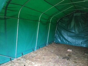 Mobilní garáž, sklad, hala - rozměr 3,3x4,8m, PC 18600kč - 4
