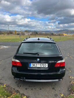 BMW Řada 5 E61 530i 200kW Facelift Kůže Navi Xenony 2x ALU - 4
