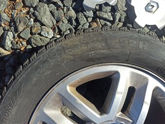 alu kola 6,5Jx16 ET49 4x100 zimní 205/60/16 - 4