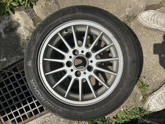 Originální alu kola 3ks BMW R16” + 5x letni pneu 205/55 - 4