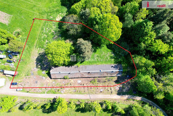 K prodeji, stavební pozemek o výměře 3996 m2 se stavbou k de - 4