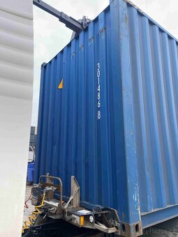 Prodám 12m lodní kontejner (40') – High Cube, IICL (modrá) - 4