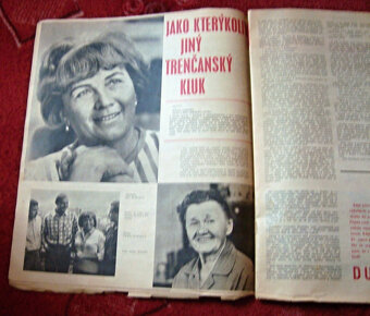 Časopisy z r. 1968 a jiné (Dubček, Svoboda, Janžurová, Beneš - 4