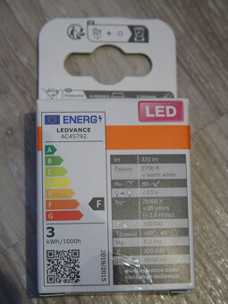 Osram LED žárovka G9 3W teplá 2700K stmívatelná - 4