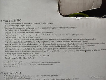 Bezsáčkový vysavač Dirt Devil CENTEC - 4