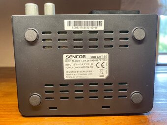 Sencor SDB 5217 SE - digitální přijímač DVB-T2/S2 - 4
