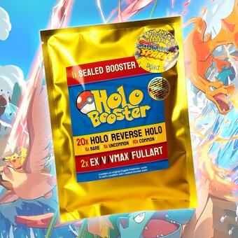 HoloBooster + Pokémon sealed booster - 4