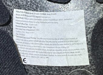 Dětská helma Worker Rivaly (velikost 48–52 cm) - 4