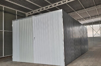 Akční nabídka Plechová garáž 3x5m, v 2 jakosti. - 4