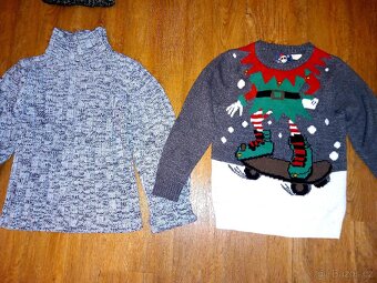 Oblečení chlapec 134-140 - 4