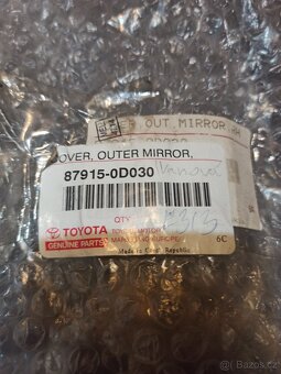Pravý kryt zpětného zrcátka OEM Toyota Yaris II - 4