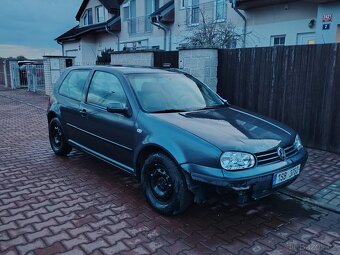 VW GOLF 4 1.4 MPI - 2.majitel,s STK,pojízdný po nehodě - 4